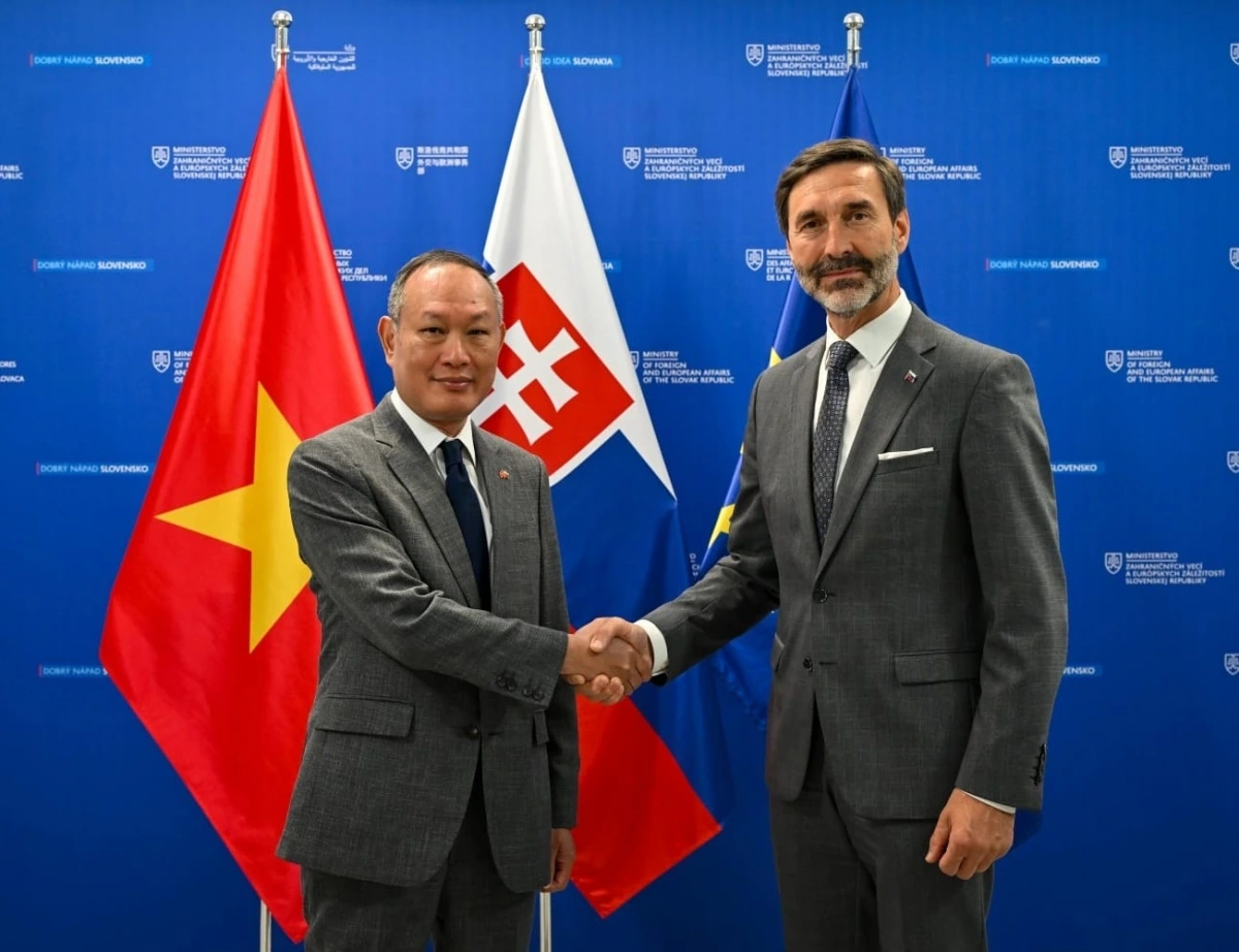 Slovakia coi Việt Nam là đối tác quan trọng hàng đầu tại châu Á